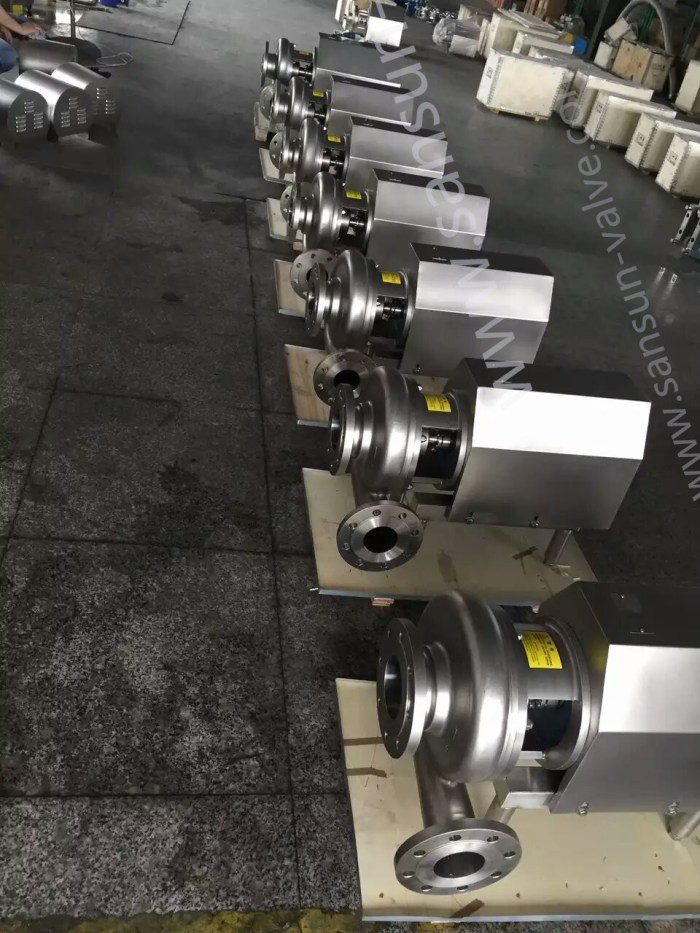 Sanitary Centrifugal Pump，Sanitary Rotary Lobe Pump 04